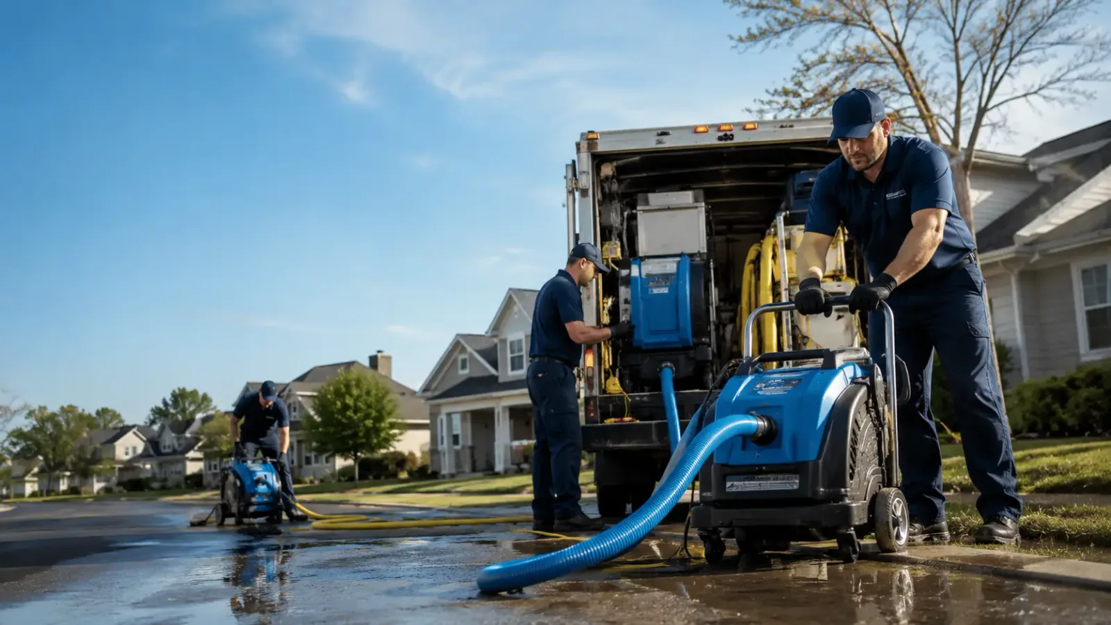 Flood Damage Cleanup in League City, TX